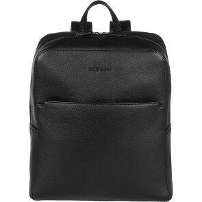 Bugatti Black Daypack Leder 40 cm Laptopfach