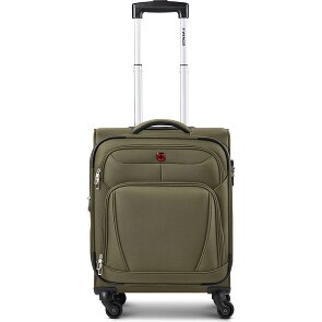 Wenger Beaumont 4 Rollen Kabinentrolley S 54 cm mit Dehnfalte