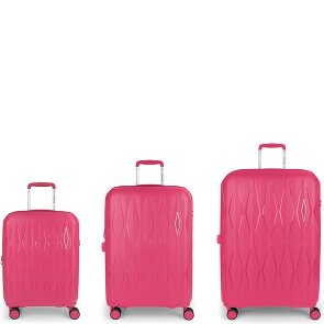 Gabol Infinity 4 Rollen Kofferset 3-teilig mit Dehnfalte