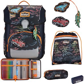 Scout Neo Exklusiv Safety Light Schulranzen-Set 5-teilig