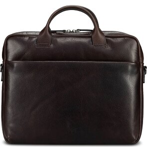 Jost London Aktentasche Leder 38 cm Laptopfach