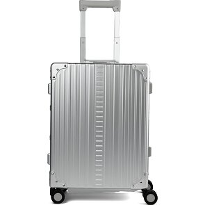 Aleon Traveler Domestic 4-Rollen Kabinentrolley Aluminium 55 cm