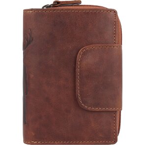 Jack Kinsky Monterey Geldbörse RFID Schutz Leder 10 cm