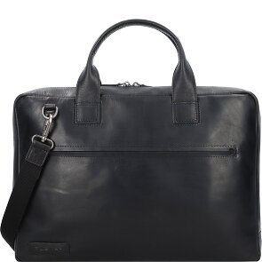Plevier Rock Aktentasche RFID Schutz Leder 43 cm Laptopfach