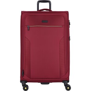 d&n Travel Line 9704 4 Rollen Trolley L 78 cm mit Dehnfalte