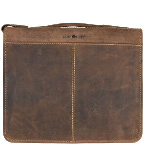 Greenburry Vintage Ringmappe Leder 29 cm