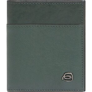 Piquadro Black Square Kreditkartenetui RFID Schutz Leder 9 cm