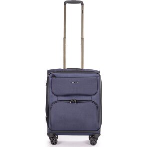 Stratic Bendigo Light + 4 Rollen Kabinentrolley 54 cm mit Dehnfalte