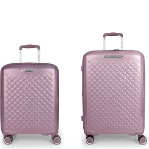 Gabol Queens 4 Rollen Kofferset 2-teilig mit Dehnfalte