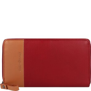 Greenburry Nappa Geldbörse RFID Schutz Leder 19.5 cm
