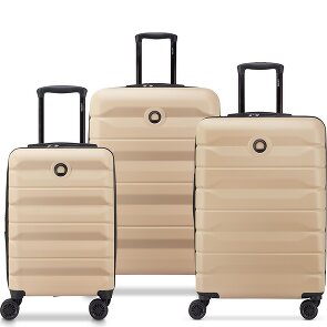 Delsey Paris Air Armour 4 Rollen Kofferset 3-teilig mit Dehnfalte
