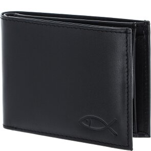 oxmox Leather Geldbörse RFID Schutz Leder 11 cm