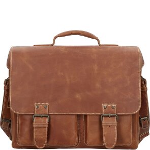 aunts & uncles Hunter Finn Aktentasche Leder 40 cm Laptopfach