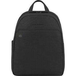 Piquadro Black Square Daypack Leder 36 cm Laptopfach