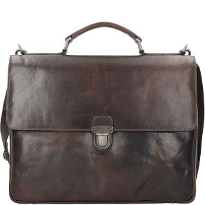 Leonhard Heyden Roma Aktentasche Leder 39 cm Laptopfach