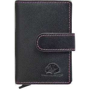 Greenburry Nappa Kreditkartenetui RFID Schutz Leder 7 cm