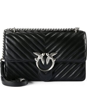 PINKO Love One Umhängetasche Leder 26.5 cm