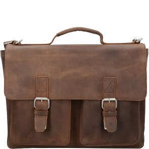 Leonhard Heyden Salisbury Aktentasche Leder 39 cm Laptopfach