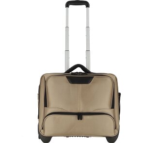 Dermata 2 Rollen Businesstrolley 41 cm Laptopfach