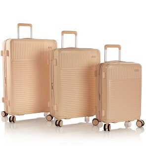 Heys Pastel 4 Rollen Kofferset 3-teilig mit Dehnfalte