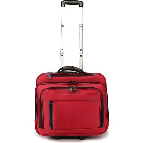 Dermata 2 Rollen Businesstrolley 38 cm Laptopfach