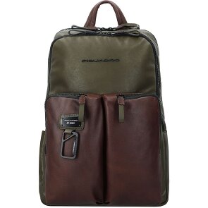 Piquadro Harper Rucksack RFID Leder 40 cm Laptopfach
