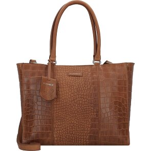 Burkely Cool Colbie Shopper Tasche Leder 35 cm Laptopfach