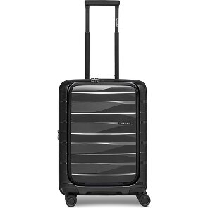Bergpfeil Travel 4 Rollen Kabinentrolley 55 cm Laptopfach mit Dehnfalte