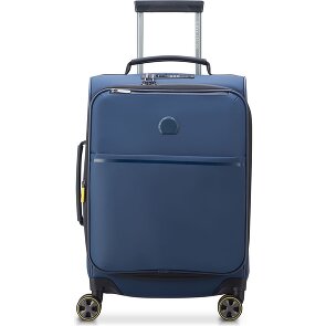 Delsey Paris Turenne Soft 4 Rollen Kabinentrolley 55 cm mit Dehnfalte