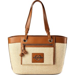 Love Moschino Straw Chic Shopper Tasche 37 cm