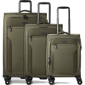 d&n Travel Line 9704 4 Rollen Kofferset 3-teilig mit Dehnfalte