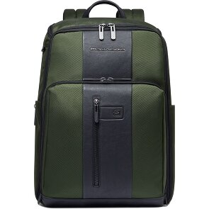 Piquadro Brief Reiserucksack Leder 43 cm laptopfach