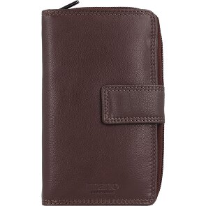 mano Donna Giulia Geldbörse Leder 10,5 cm