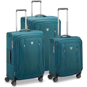 Roncato City 3.0 4 Rollen Kofferset 3-teilig mit Dehnfalte