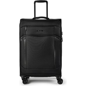 d&n Travel Line 9804 4 Rollen Trolley M 68 cm mit Dehnfalte