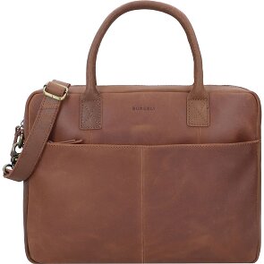 Burkely Vintage Aktentasche Leder 37 cm Laptopfach