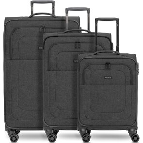 Redolz Essentials 12 THREE SET 4 Rollen Kofferset 3-teilig mit Dehnfalte