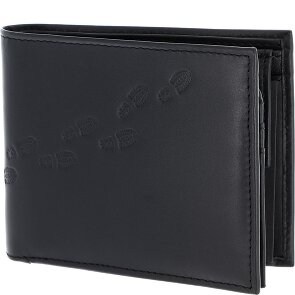 oxmox Leather Geldbörse RFID Schutz Leder 12 cm