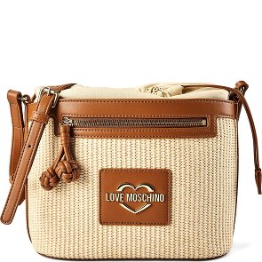 Love Moschino Straw Chic Beuteltasche 24 cm