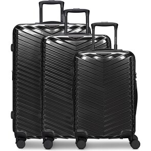 Redolz Essentials 18 4 Rollen Kofferset 3-teilig mit Dehnfalte