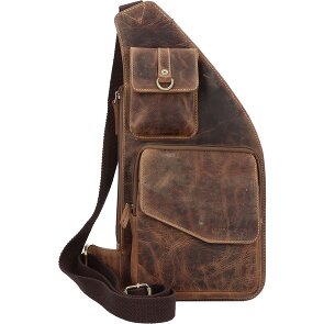 Greenburry Vintage Umhängetasche Leder 20 cm