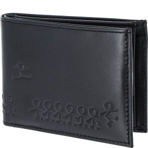 oxmox Leather Geldbörse RFID Schutz Leder 11 cm