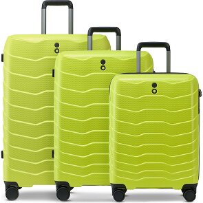 Echolac Exo 4 Rollen Kofferset 3-teilig mit Dehnfalte