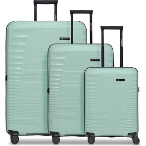 Farmhood Eco Edition 4 Rollen Kofferset 3-teilig mit Dehnfalte