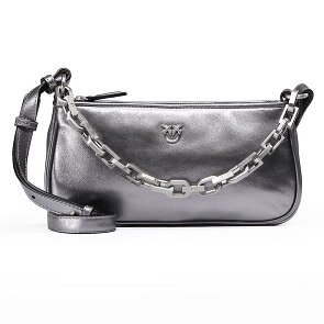 PINKO Half Moon Handtasche Leder 23 cm