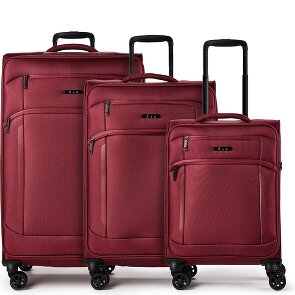 d&n Travel Line 9804 4 Rollen Kofferset 3-teilig mit Dehnfalte