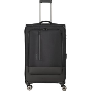 Travelite Crosslite 5.0 4 Rollen Trolley L 77 cm mit Dehnfalte