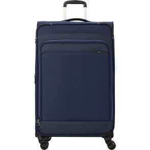 d&n Travel Line 9504 4 Rollen Trolley L 76 cm mit Dehnfalte