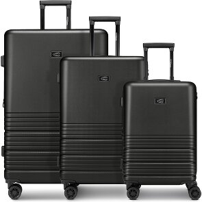 camel active Hanoi 4 Rollen Kofferset 3-teilig mit Dehnfalte