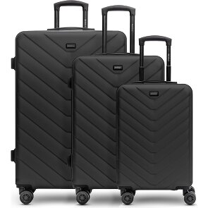 Redolz Essentials 07 3-SET 4 Rollen Kofferset 3-teilig